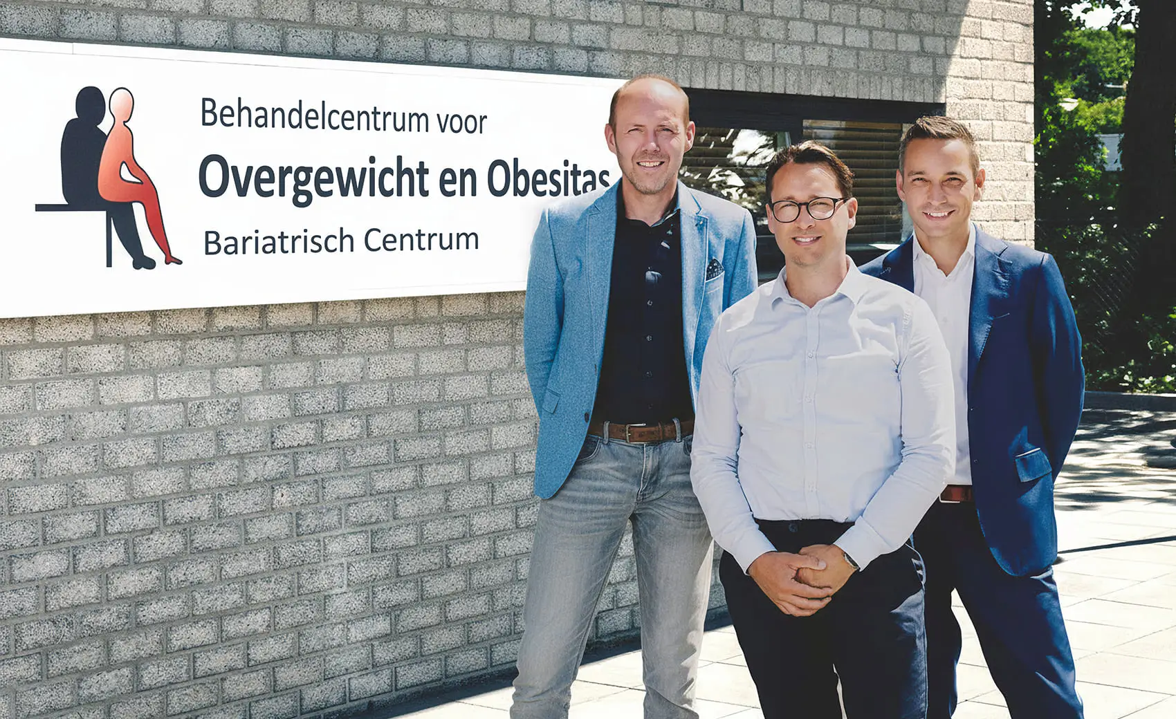 Drie chirurgen voor het Bariatrisch Centrum