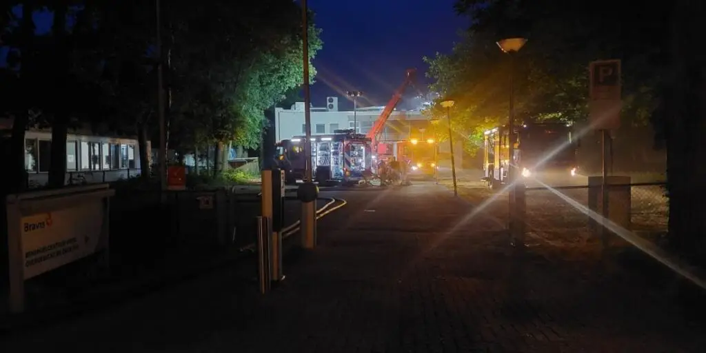 Brand in het Bariatrisch Centrum