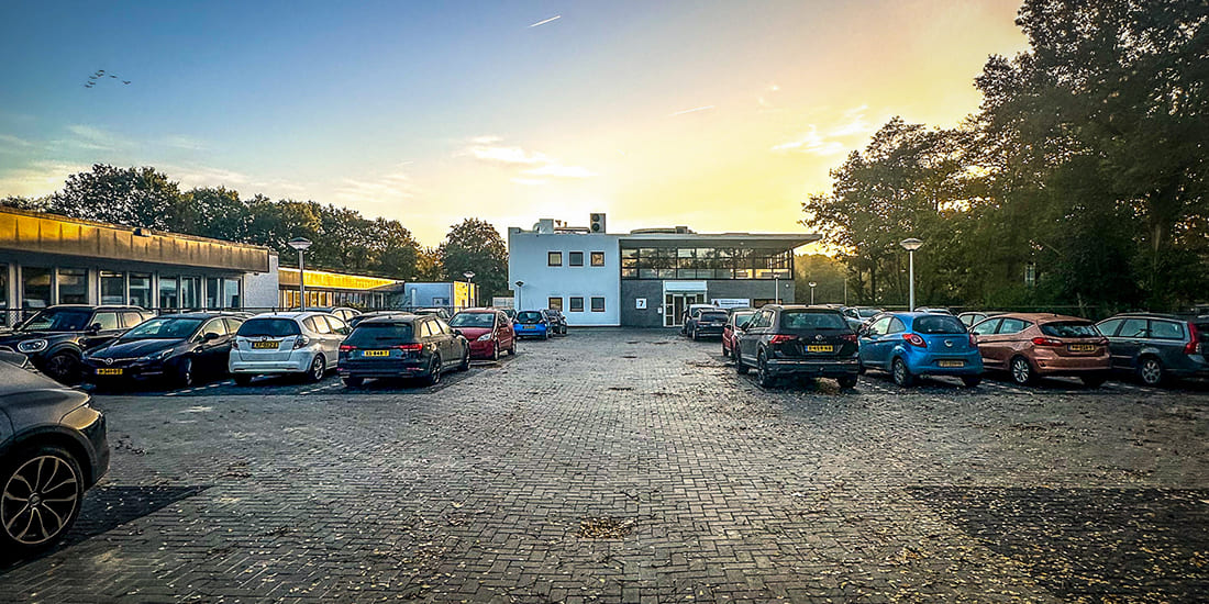 Nieuw parkeerterrein bij het Bariatrisch Centrum