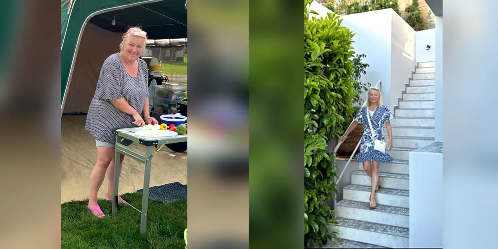 Maagverkleining ervaring van Winnie - Voor- en nafoto